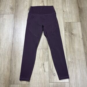 P'tula Active Purple Activewear Leggings Size Small ptula active 22" Inseam
